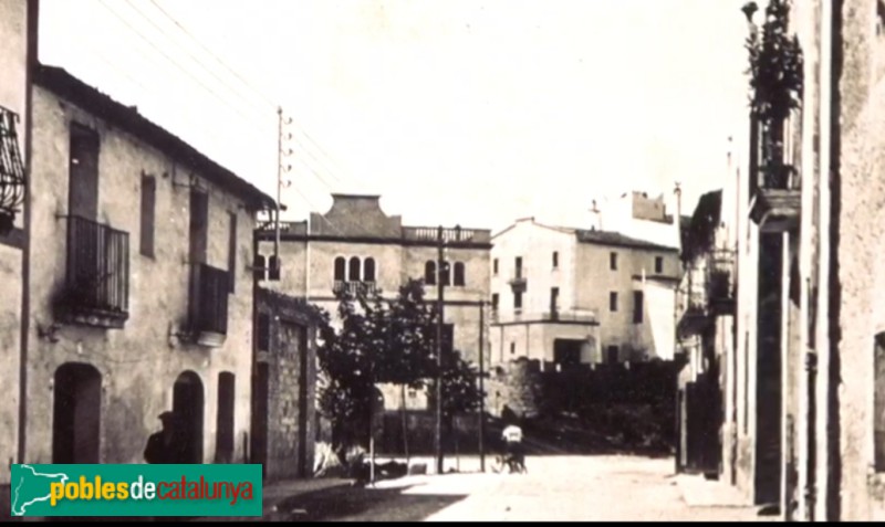 Corbera de Llobregat - Can Roig de la Riera. Fotografia antiga