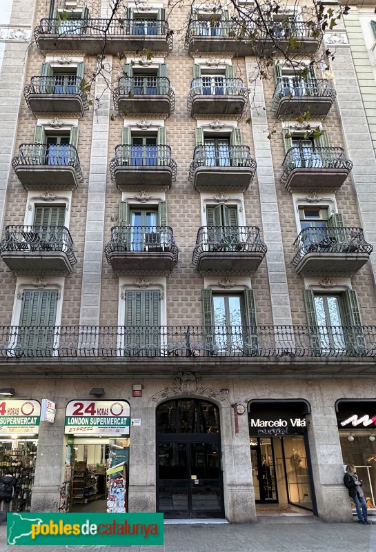 Barcelona - Gran Via de les Corts Catalanes, 529-531 (Foto: Albert Esteves, 2023) Barcelona - Gran Via de les Corts Catalanes, 529-531
