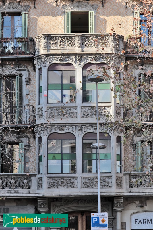 Barcelona - Consell de Cent, 189 (Foto: Albert Esteves, 2023) Barcelona - Consell de Cent, 189