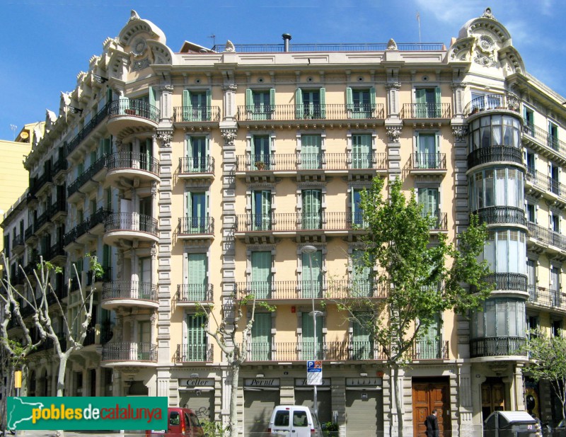 Barcelona - Consell de Cent, 291 (Foto: Albert Esteves, 2008) Barcelona - Consell de Cent, 291