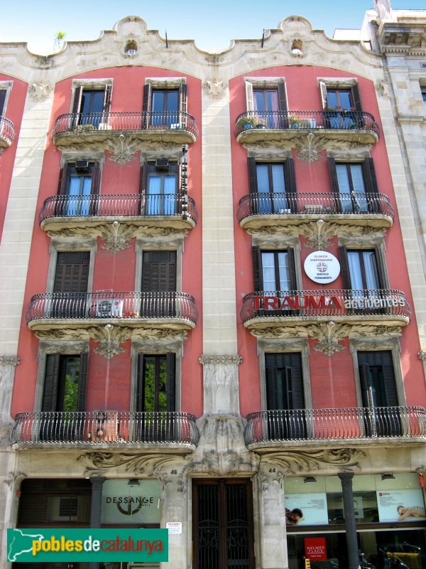 Barcelona - Balmes, 44-46-48