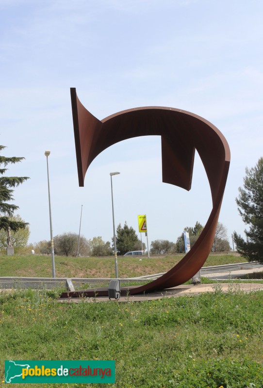 L'Ametlla del Vallès - Escultura de la rotonda