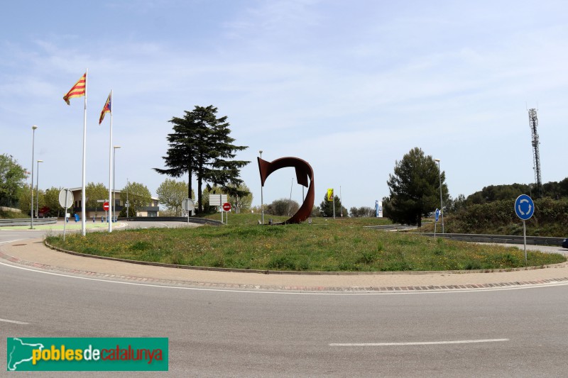 L'Ametlla del Vallès - Escultura de la rotonda