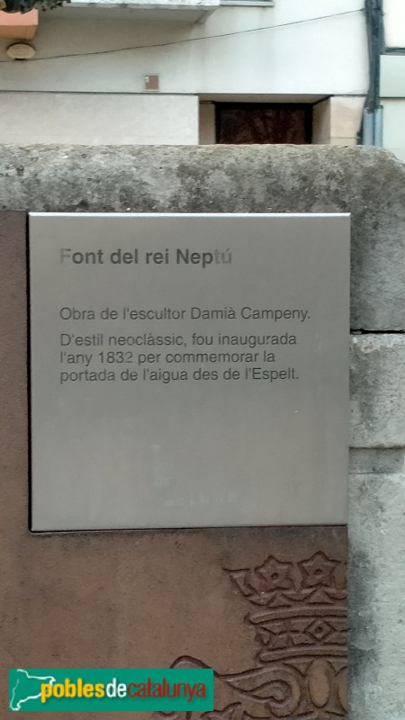 Igualada - Font de Neptú (Foto: Laycra, 2023) Igualada - Font de Neptú
