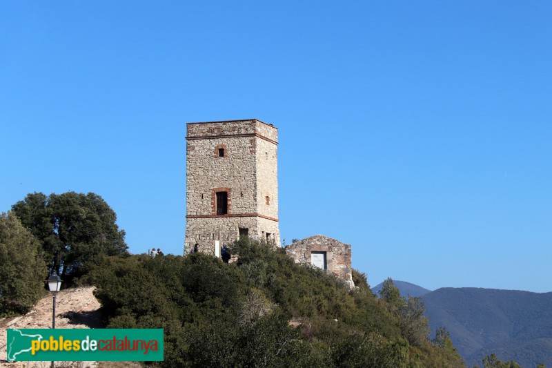 Figaró-Montmany - Torre de telegrafia òptica de Puiggraciós (Foto: Albert Esteves, 2023) Figaró-Montmany - Torre de telegrafia òptica de Puiggraciós