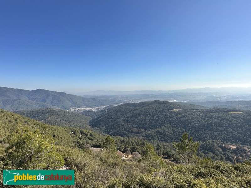 Figaró-Montmany - Panoràmica des de Puiggraciós