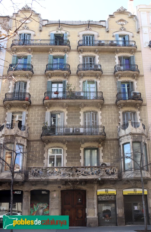 Barcelona - Balmes, 83 (Foto: Albert Esteves, 2023) Barcelona - Balmes, 83