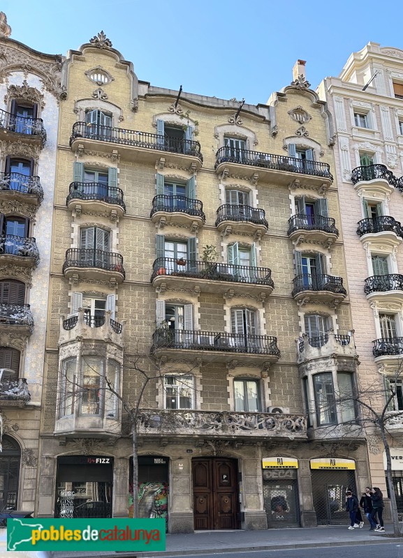 Barcelona - Balmes, 83 (Foto: Albert Esteves, 2023) Barcelona - Balmes, 83