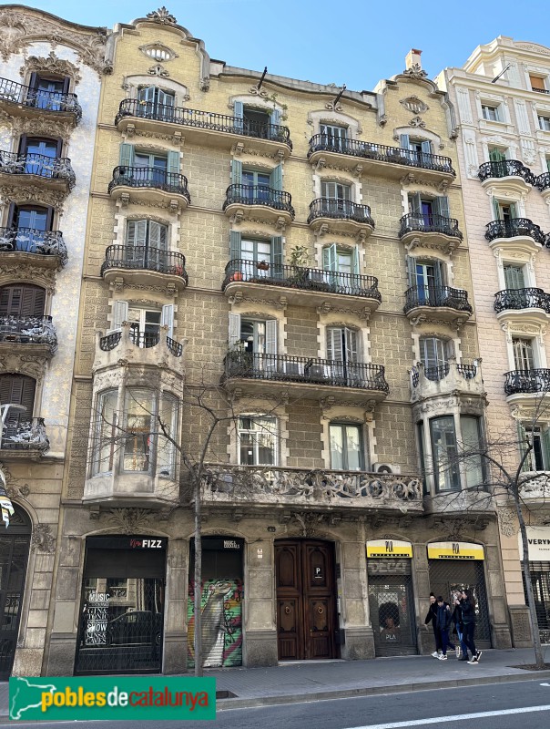 Barcelona - Balmes, 83 (Foto: Albert Esteves, 2023) Barcelona - Balmes, 83