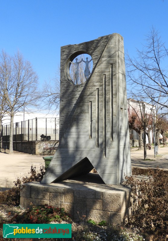 Santa Coloma de Farners - Monument Ciutat Publilla de la Sardana