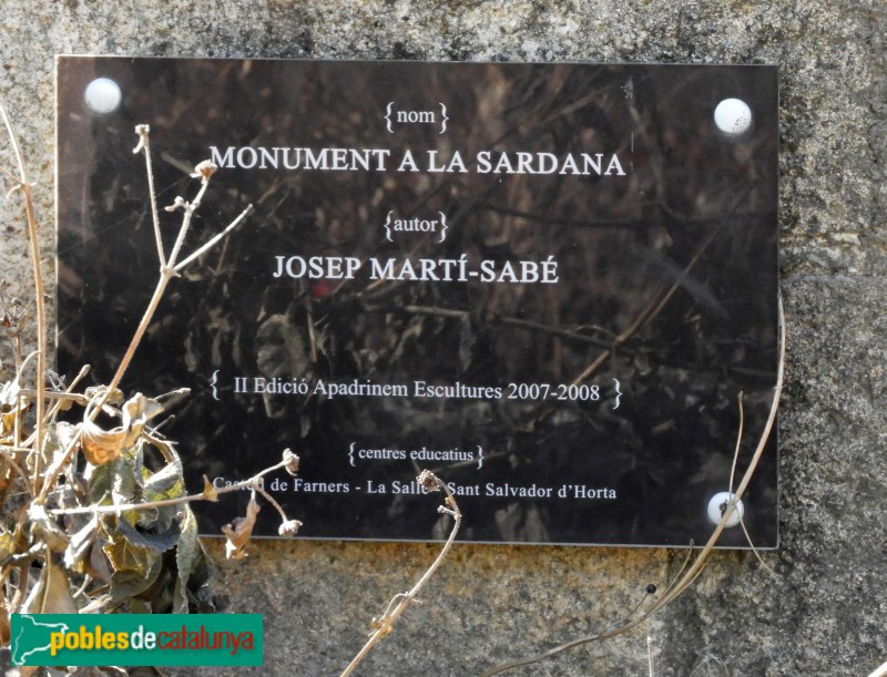 Santa Coloma de Farners - Monument Ciutat Publilla de la Sardana