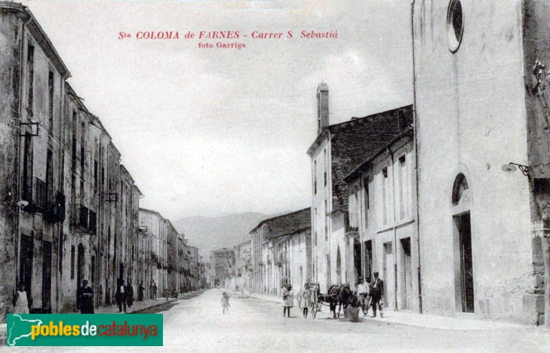 Santa Coloma de Farners - Hospital de Santa Coloma de Farners, abans de la reforma