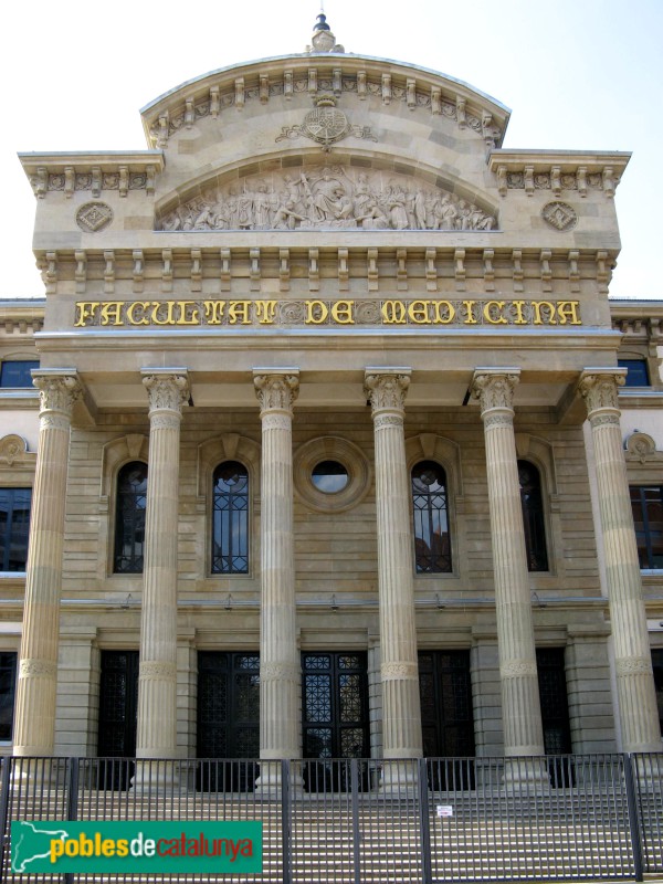 Barcelona - Facultat de Medicina (Foto: Albert Esteves, 2008) Barcelona - Facultat de Medicina