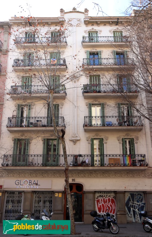 Barcelona - Aribau, 95 (Foto: Albert Esteves, 2023) Barcelona - Aribau, 95