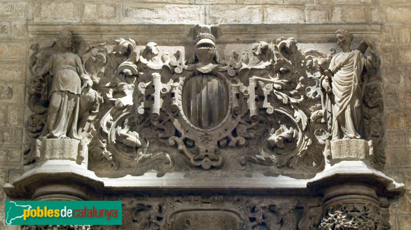 Barcelona - Casa de la Ciutat - Saló de Cent Barcelona - Casa de la Ciutat - Saló de Cent