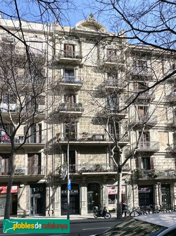 Barcelona - Aribau, 134 (Foto: Albert Esteves, 2023) Barcelona - Aribau, 134