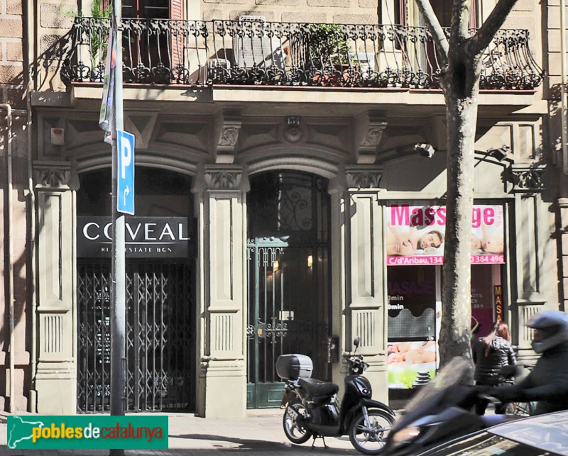 Barcelona - Aribau, 134 (Foto: Albert Esteves, 2023) Barcelona - Aribau, 134
