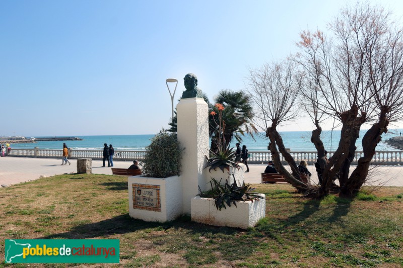 Sitges - Monument a Pere Pruna