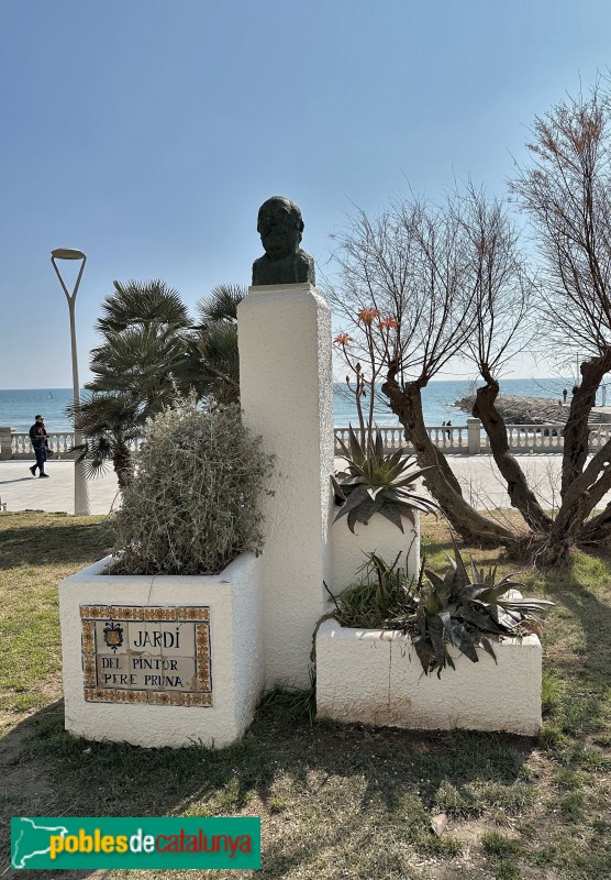 Sitges - Monument a Pere Pruna