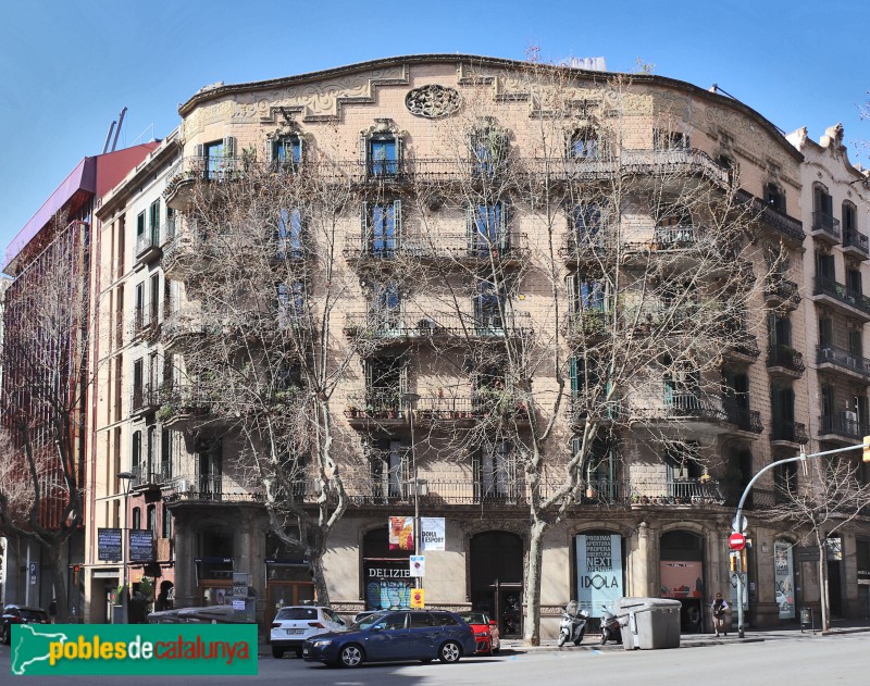 Barcelona - Còrsega, 283 / Balmes, 149 (Foto: Albert Esteves, 2023) Barcelona - Còrsega, 283 / Balmes, 149