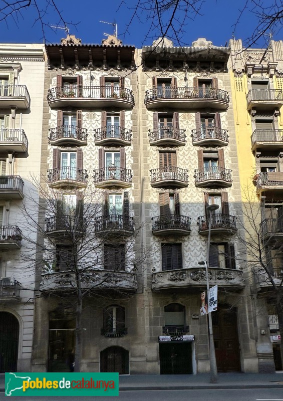 Barcelona - Balmes, 158-160 (Foto: Albert Esteves, 2023) Barcelona - Balmes, 158-160