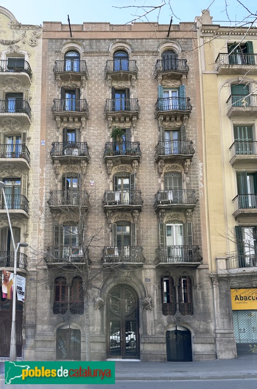Barcelona - Balmes, 161 (Foto: Albert Esteves, 2023) Barcelona - Balmes, 161