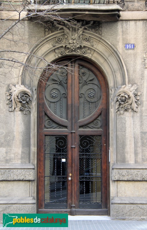 Barcelona - Balmes, 161 (Foto: Albert Esteves, 2018) Barcelona - Balmes, 161