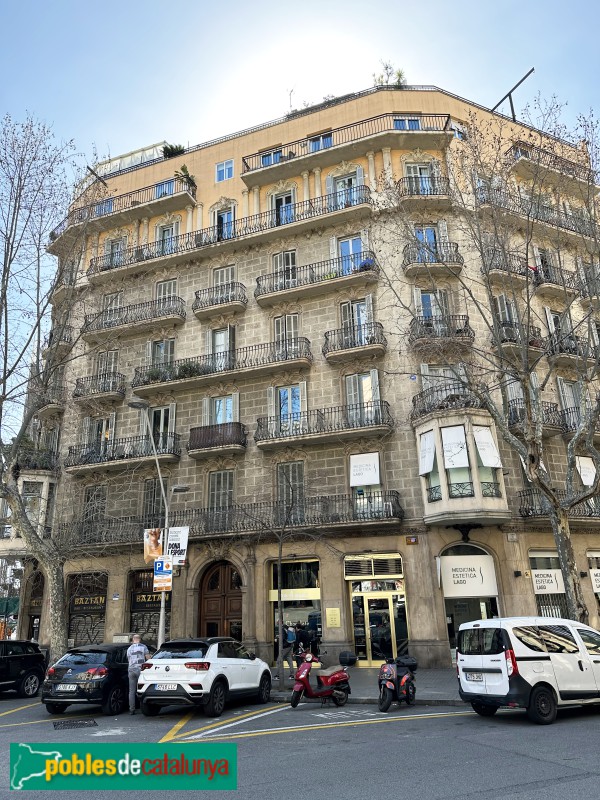 Barcelona - Balmes, 147 - Còrsega, 266 (Foto: Albert Esteves, 2023) Barcelona - Balmes, 147 - Còrsega, 266