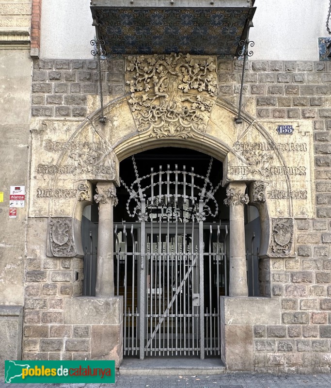 Barcelona - Aribau, 155 (Foto: Albert Esteves, 2023) Barcelona - Aribau, 155