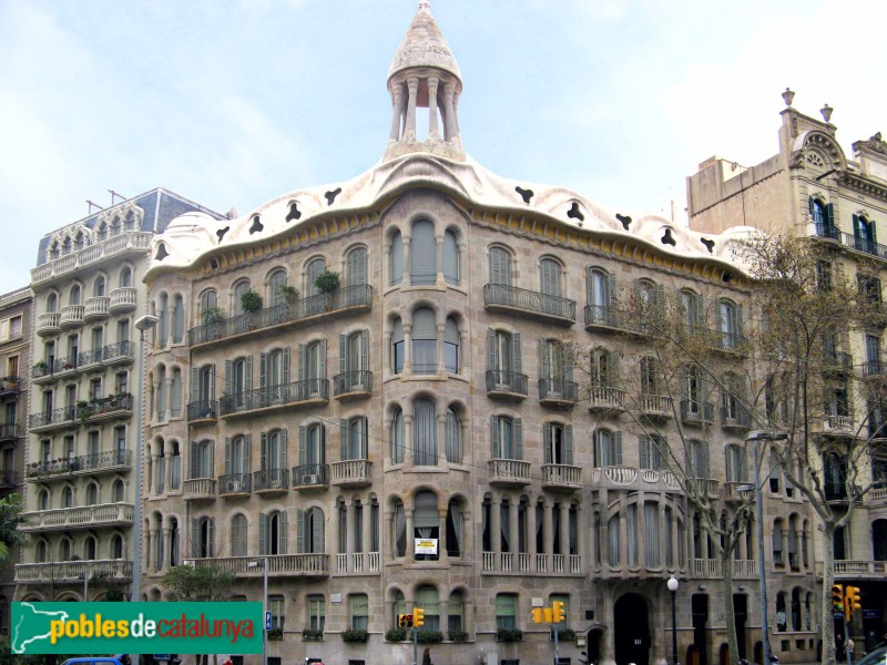 Barcelona - Diagonal, 423-425 (Casa Sayrach)