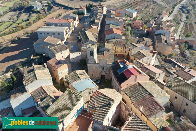 Vallbona de les Monges - Església de Sant Llorenç de Rocallaura