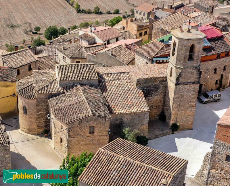 Vallbona de les Monges - Església de Sant Llorenç de Rocallaura (Foto: Francesc Vidal-Barraquer, 2023) Vallbona de les Monges - Església de Sant Llorenç de Rocallaura