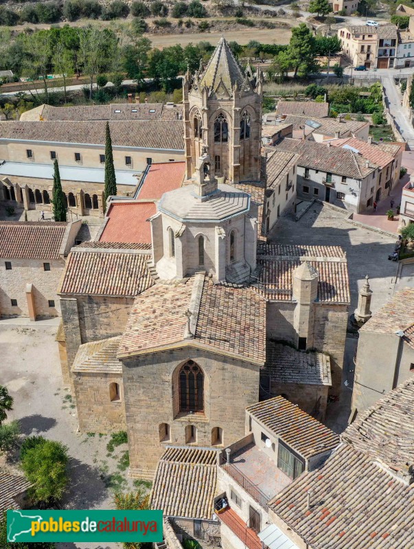 Vallbona de les Monges - Monestir de Santa Maria. Església