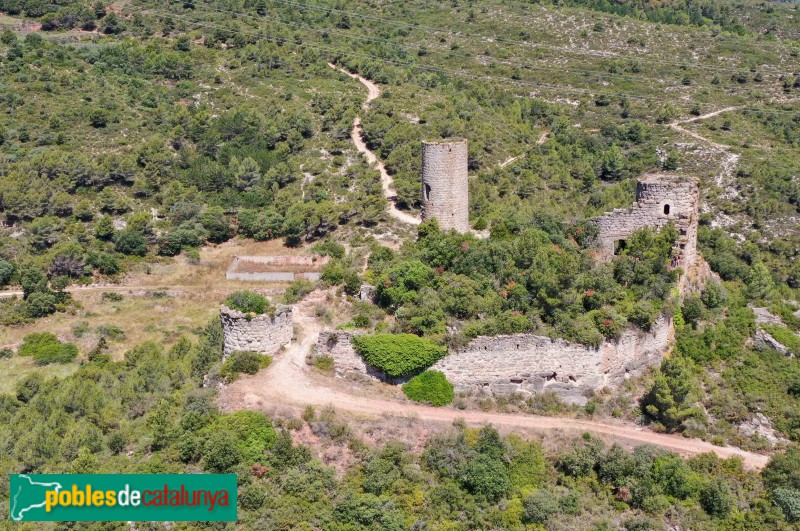 Querol - Castell de Saburella (Foto: Francesc Vidal-Barraquer) Querol - Castell de Saburella