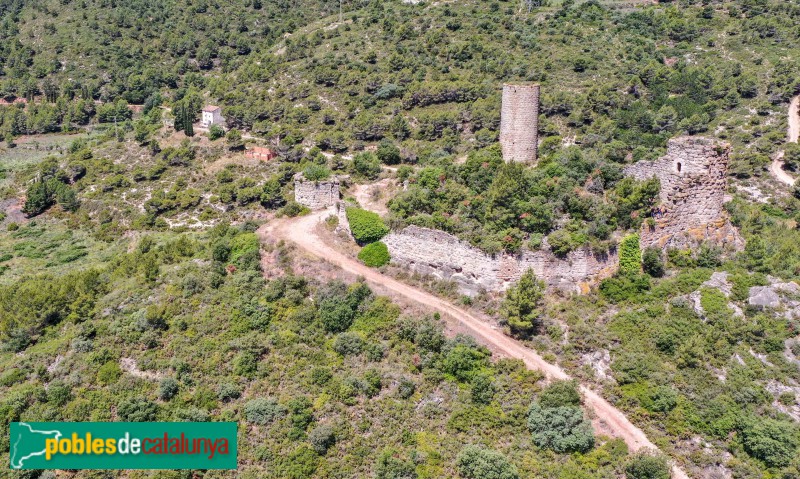 Querol - Castell de Saburella (Foto: Francesc Vidal-Barraquer) Querol - Castell de Saburella