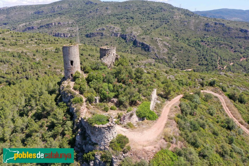 Querol - Castell de Saburella (Foto: Francesc Vidal-Barraquer) Querol - Castell de Saburella