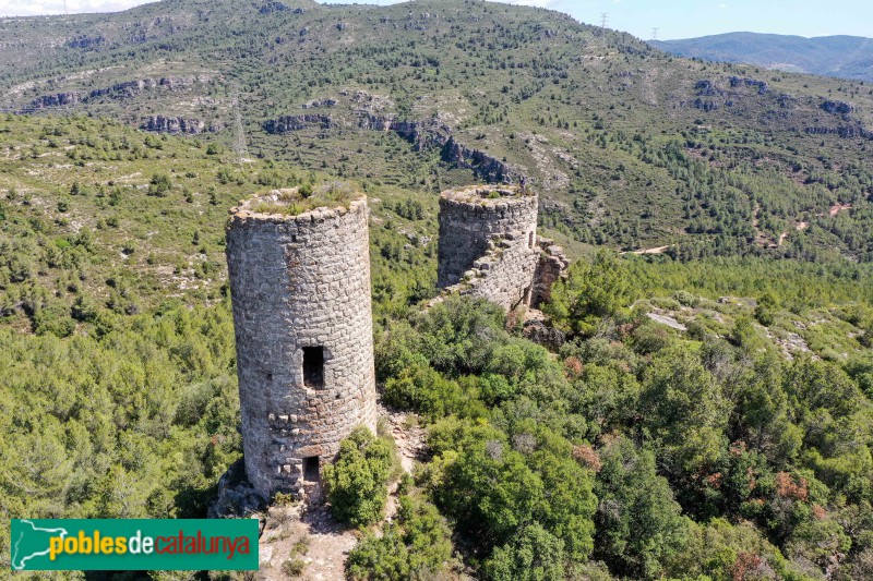 Querol - Castell de Saburella (Foto: Francesc Vidal-Barraquer) Querol - Castell de Saburella