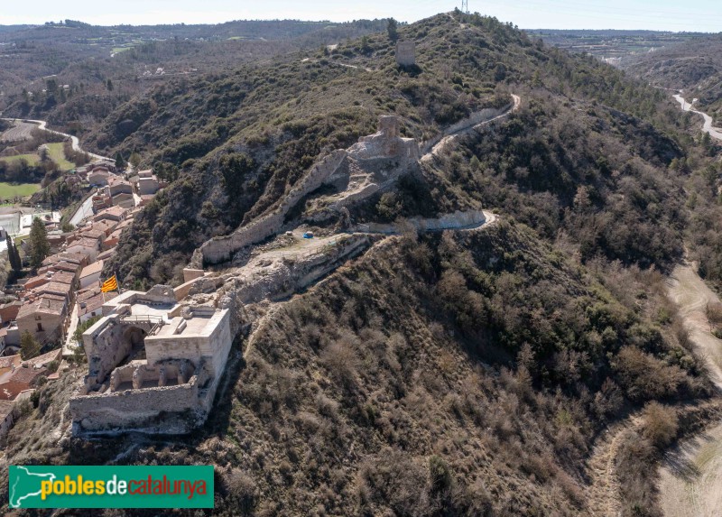 Castellfollit de Riubregós - Castell (Foto: Francesc Vidal-Barraquer, 2023) Castellfollit de Riubregós - Castell