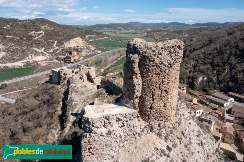Castellfollit de Riubregós - Castell (Foto: Francesc Vidal-Barraquer, 2023) Castellfollit de Riubregós - Castell