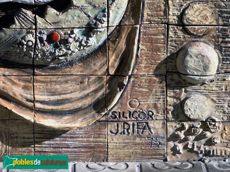 Barcelona - Mosaics del carrer Buenos Aires, 50