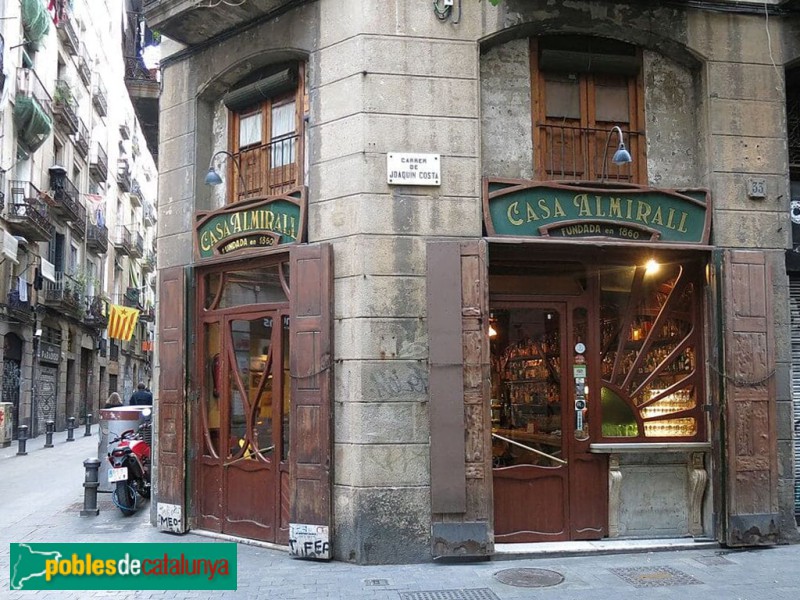 Barcelona - Casa Almirall (Joaquín Costa, 33)