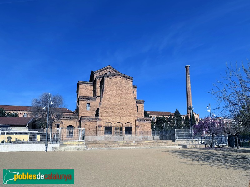 Barcelona - Escola Industrial. Residència d'Estudiants. Capella