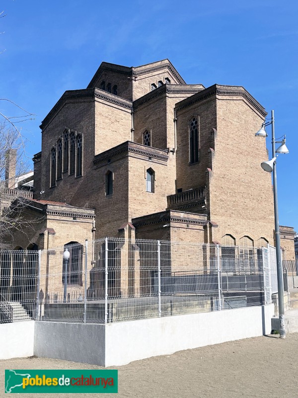 Barcelona - Escola Industrial. Residència d'Estudiants. Capella