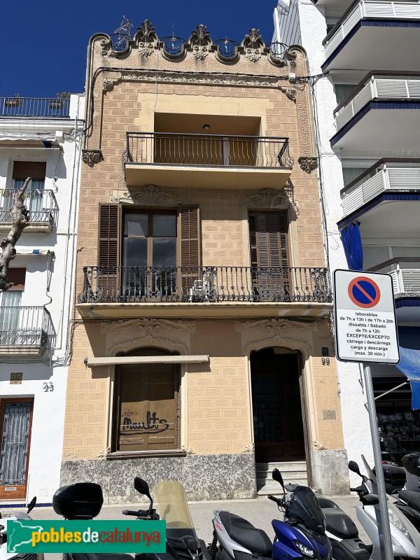 Sitges - Casa Marina Planas (1) (Foto: Albert Esteves, 2023) Sitges - Casa Marina Planas (1)
