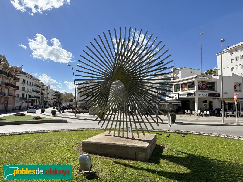 Sitges - Escultura <i>Bottrop</i>