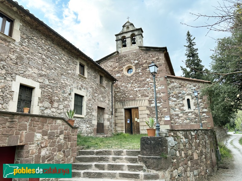 Tagamanent - Església de Santa Eugènia del Congost (Foto: Albert Esteves, 2023) Tagamanent - Església de Santa Eugènia del Congost