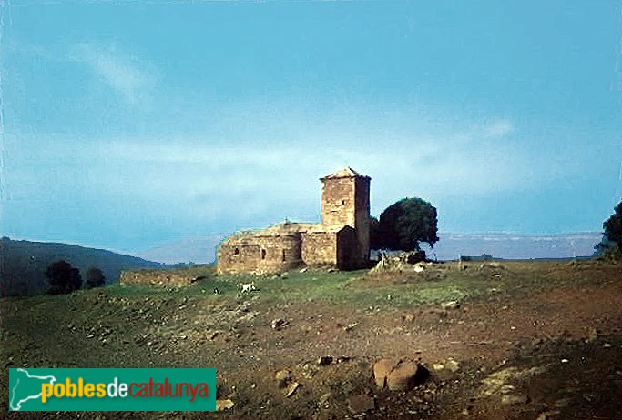 Tagamanent - Sant Cebrià de la Móra. Postal antiga