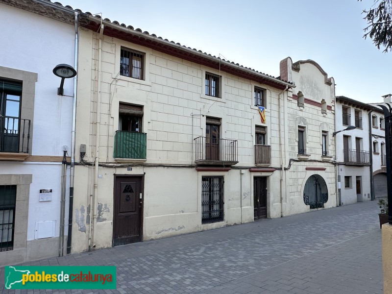 Aiguafreda - Carrer del Pont, 22. Can Franquesa