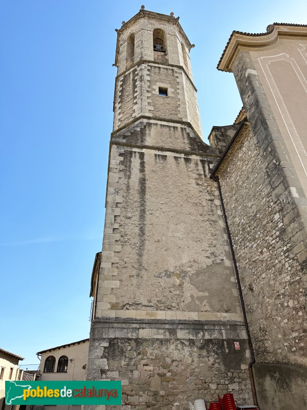 Centelles - Església de Santa Coloma (Foto: Albert Esteves, 2023) Centelles - Església de Santa Coloma