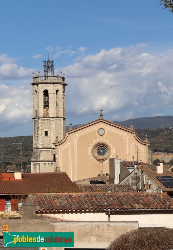 Centelles - Església de Santa Coloma (Foto: Albert Esteves, 2023) Centelles - Església de Santa Coloma